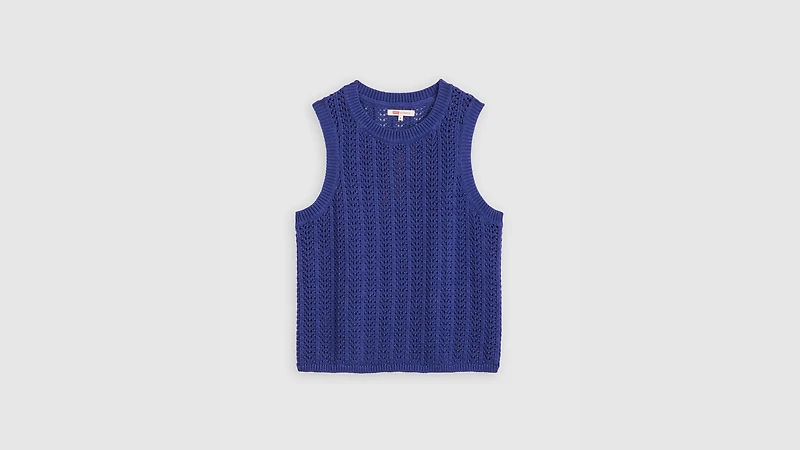 Sunrise Crochet Sweater Tank