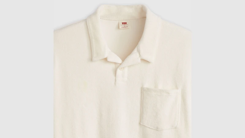 Terry Pocket Polo Shirt