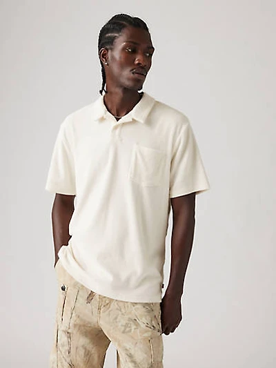 Terry Pocket Polo Shirt