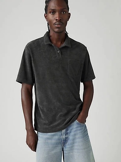 Terry Pocket Polo Shirt