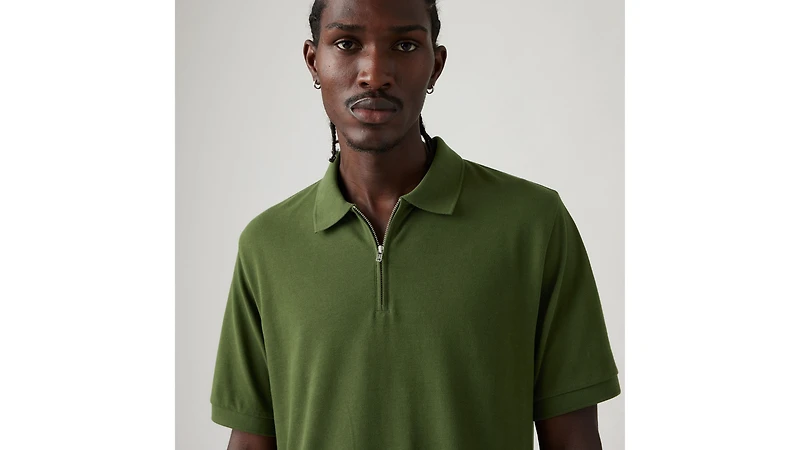 Zip Polo Shirt