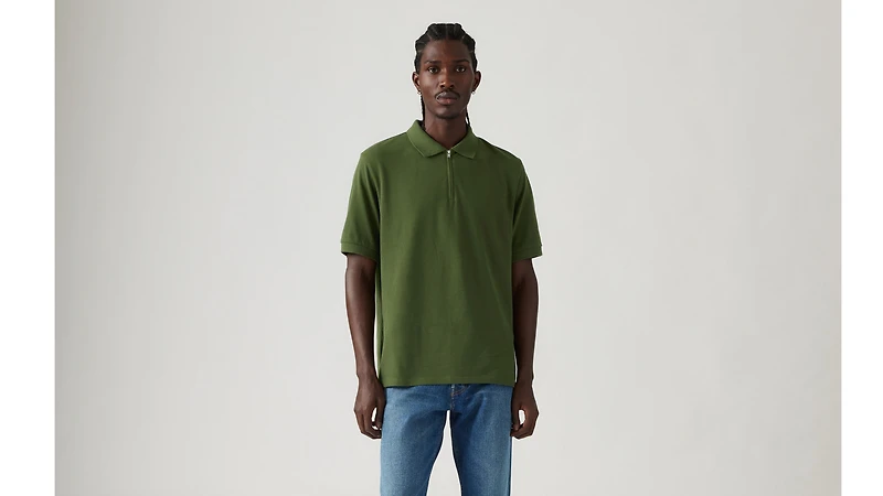 Zip Polo Shirt