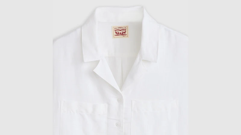 Sonny Linen Blend Camp Shirt