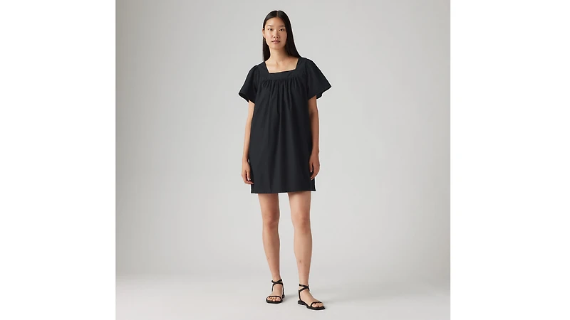 Ambre Cotton Linen Babydoll Dress