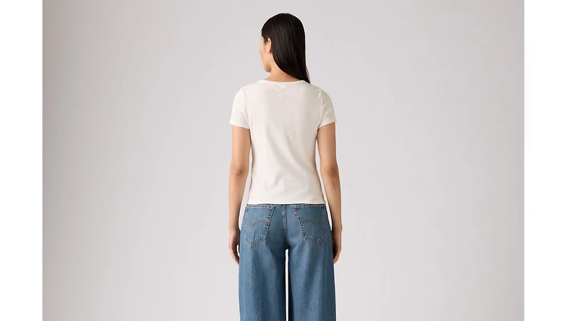 Dry Goods Women's Pointelle T-Shirt