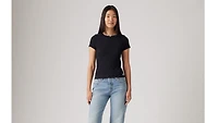 Dry Goods Women's Pointelle T-Shirt