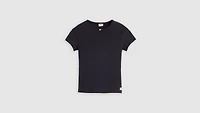 Dry Goods Women's Pointelle T-Shirt