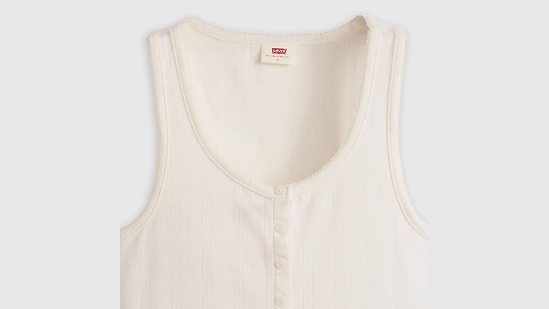 Dry Goods Women's Pointelle Tank Top