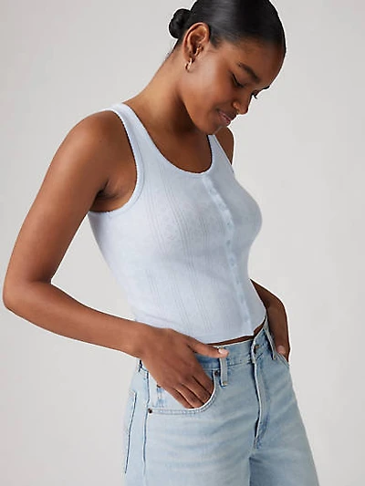 Dry Goods Women's Pointelle Tank Top