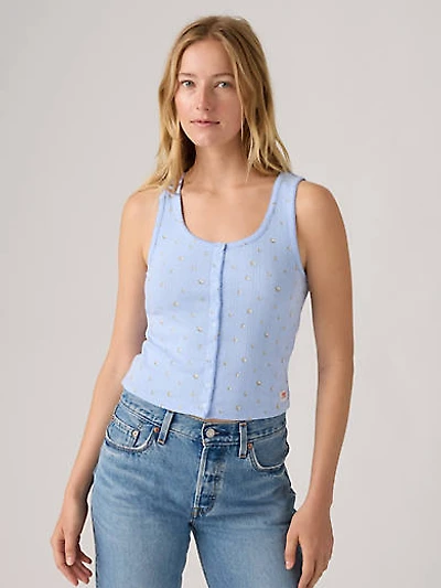 Dry Goods Women's Pointelle Tank Top