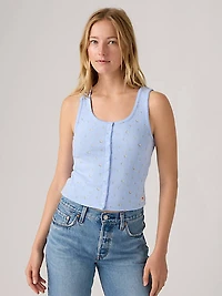 Dry Goods Women's Pointelle Tank Top