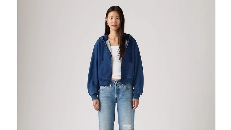 Heritage Full Zip Hoodie Sweatshirt