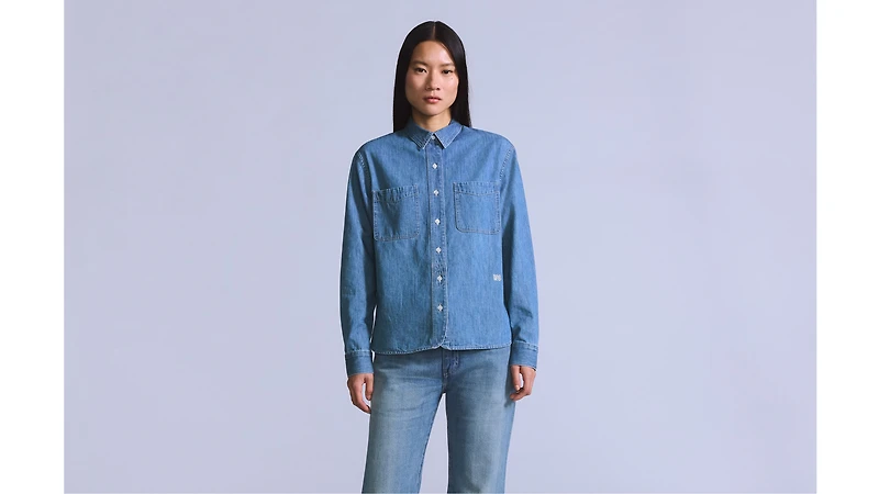Denim Utility Shirt