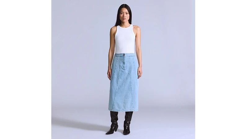 Seamed Skirt