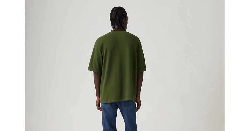 Half-Sleeve Pique T-Shirt
