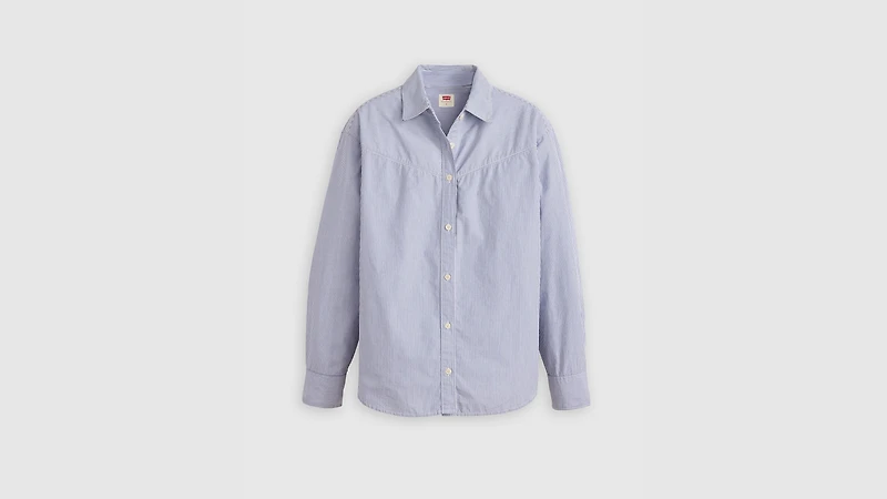 Harlie Pieced Boyfriend Shirt