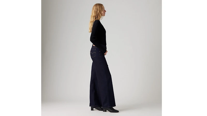318 Styled Shaping Wide Leg Women's Jeans
