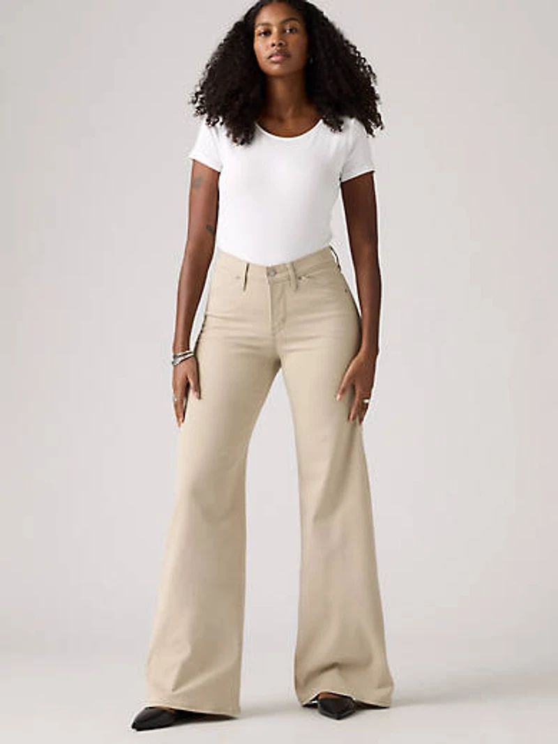318 Shaping Notch Back Wide Leg Women's Jeans