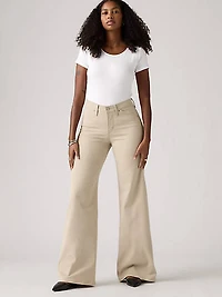 318 Shaping Notch Back Wide Leg Women's Jeans