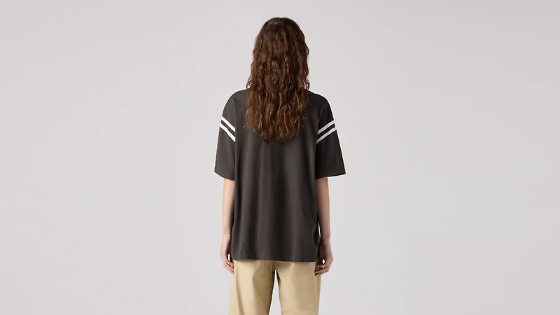 Pieced Graphic Short Stack T-Shirt
