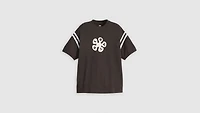 Pieced Graphic Short Stack T-Shirt