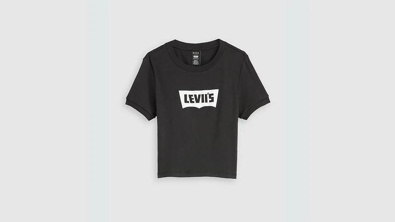 Graphic Essential Sporty Ringer Tee