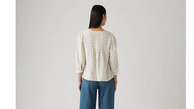 Gina Linen Blend Blouse