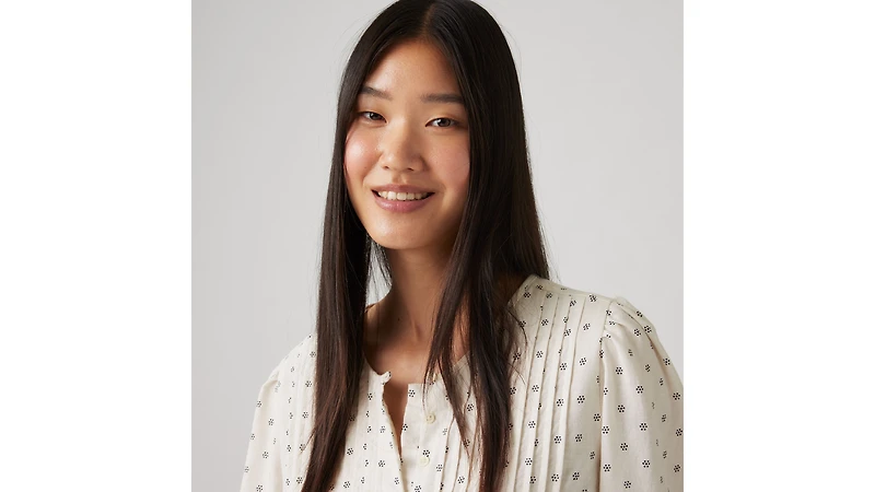 Gina Linen Blend Blouse