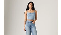 Jadine Denim Cami Tank Top