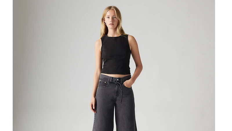 Topanga Denim Tank Top