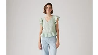 Aniston Short Sleeve Blouse