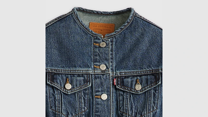 Sculpted Trucker Jacket