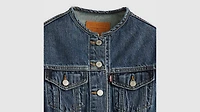 Sculpted Trucker Jacket