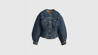 Sculpted Trucker Jacket
