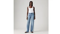 Baggy Dad Pieced Women's Jeans