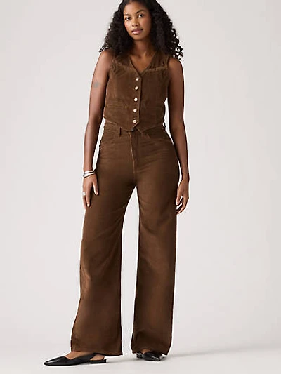 Ribcage Wide Leg Braided Women's Jeans