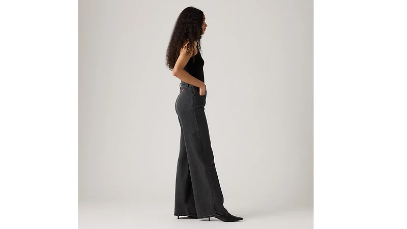 Ribcage Wide Leg Braided Women's Jeans