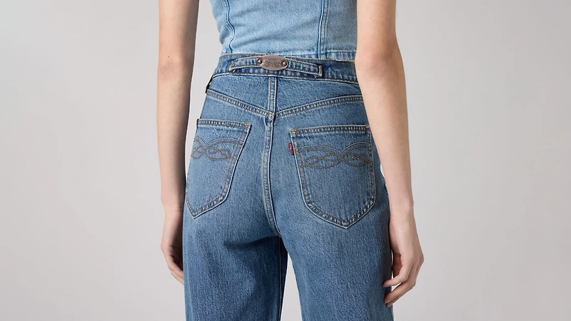 Ribcage Full Length Western Women's Jeans