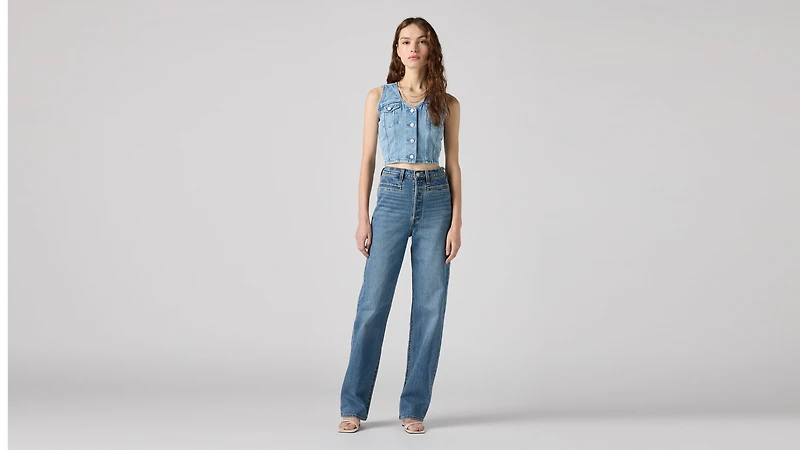 Ribcage Full Length Western Women's Jeans