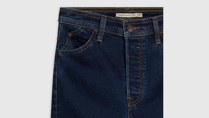 Riveted Ribcage Straight Ankle Women's Jeans