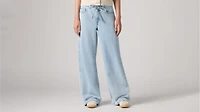 XL Baggy Straight Seamed Women's Jeans