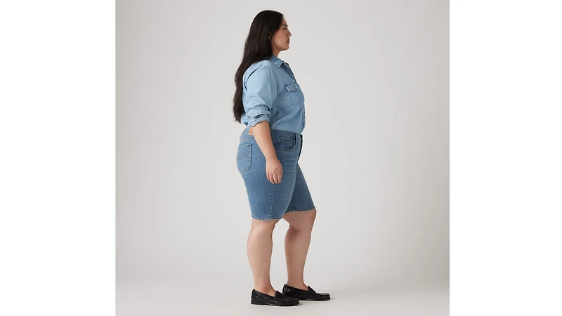 Shaping Bermuda Women's Shorts (Plus Size