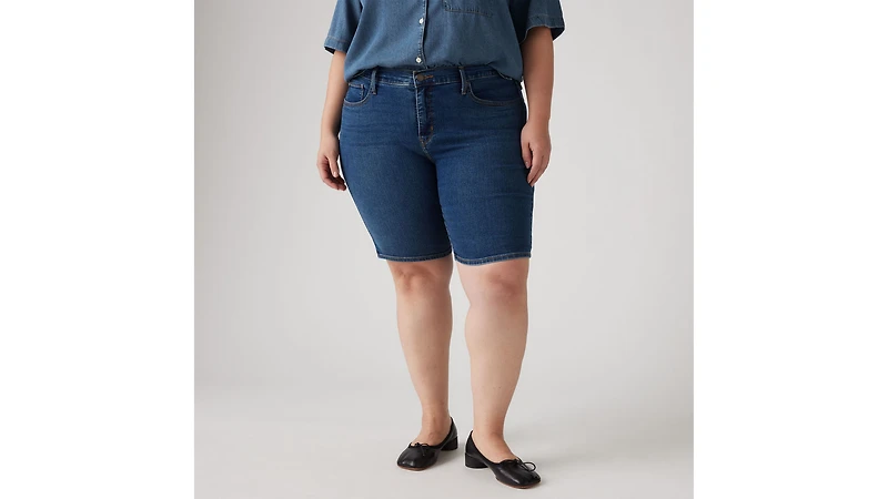 Shaping Bermuda Women's Shorts (Plus Size