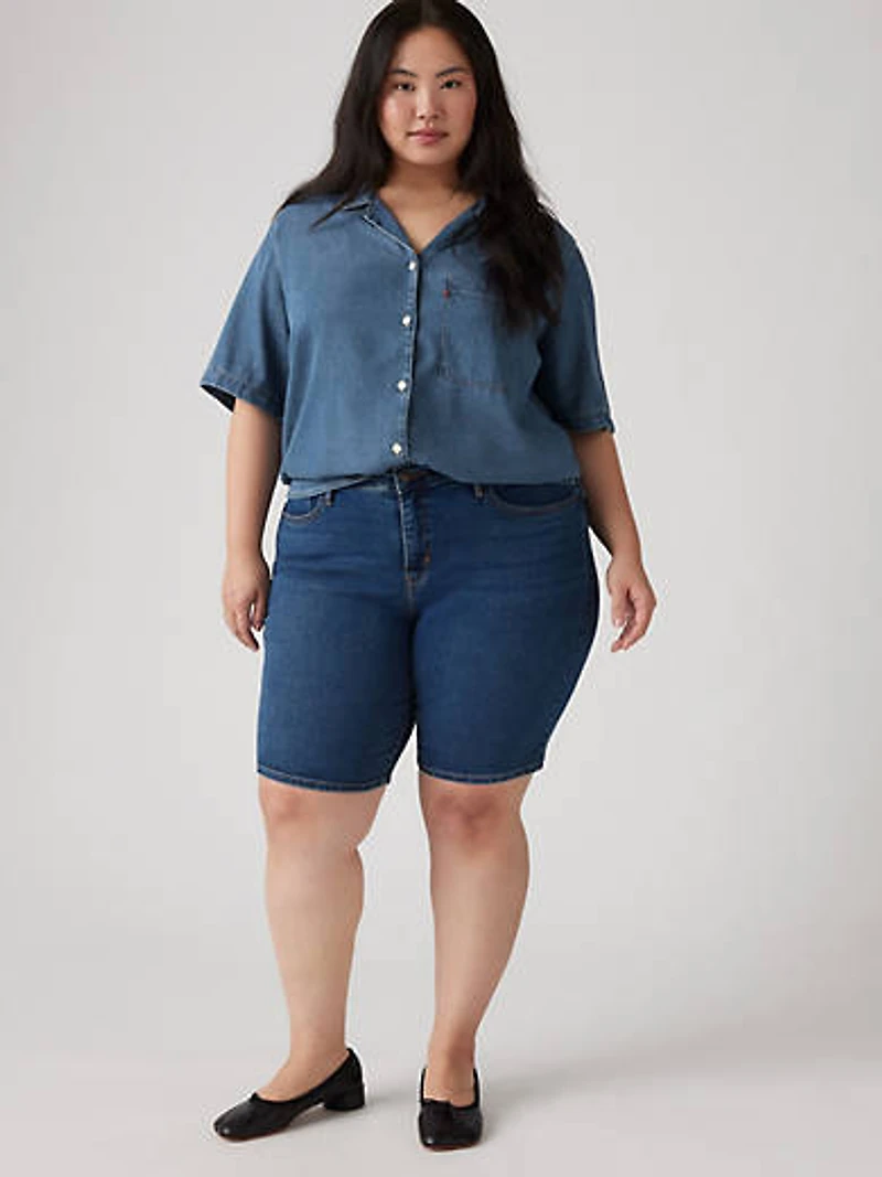 Shaping Bermuda Women's Shorts (Plus Size
