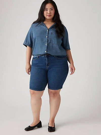 Shaping Bermuda Women's Shorts (Plus Size)