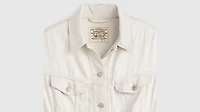 Shrunken '90s Linen Blend Lightweight Vest