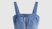 Sculpted Bustier Top