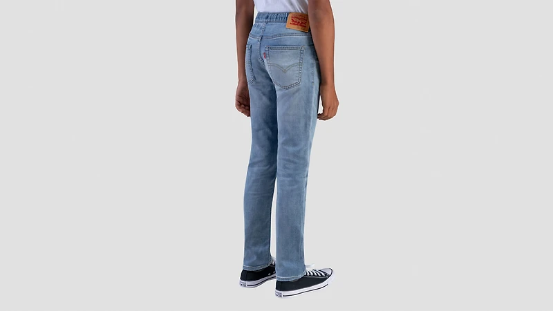Pull On Skinny Fit Big Boys Pants 8-20