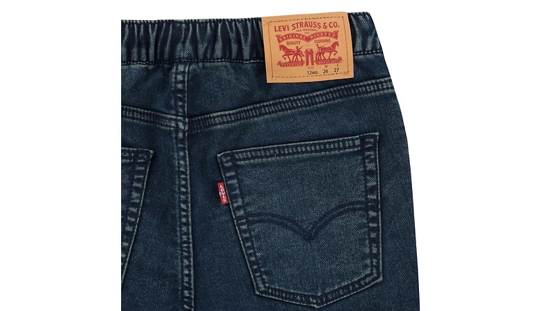 Skinny Fit Pull On Pants Big Boys 8-20