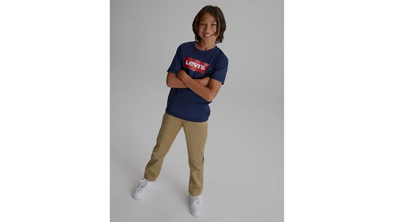 511™ Slim Fit Brushed Sueded Big Boys Pants 8-20